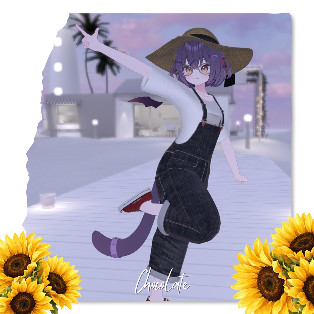 【20アバター対応】RESORT CASUAL OVERALL『カジュアル・オーバーオール』