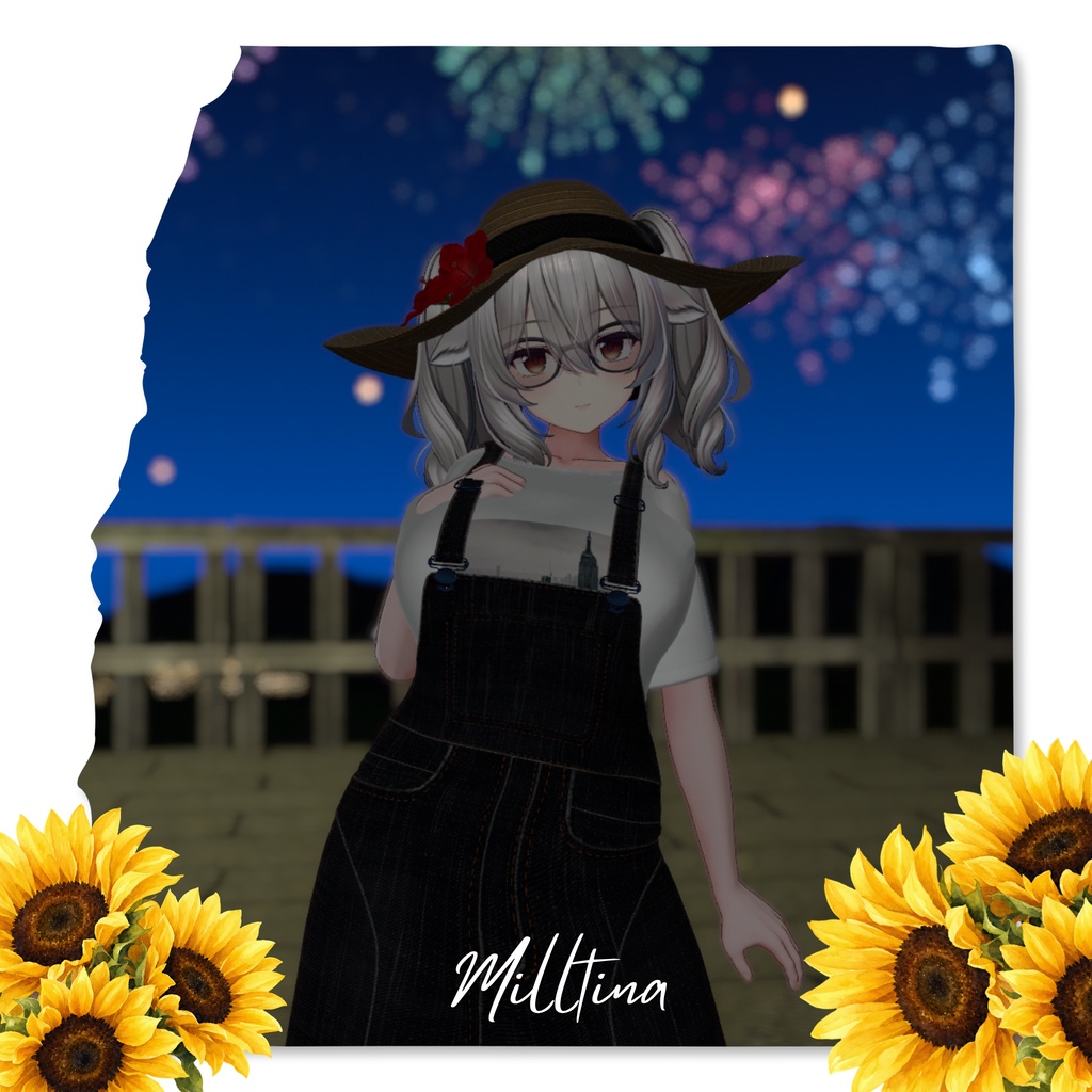 【20アバター対応】RESORT CASUAL OVERALL『カジュアル・オーバーオール』