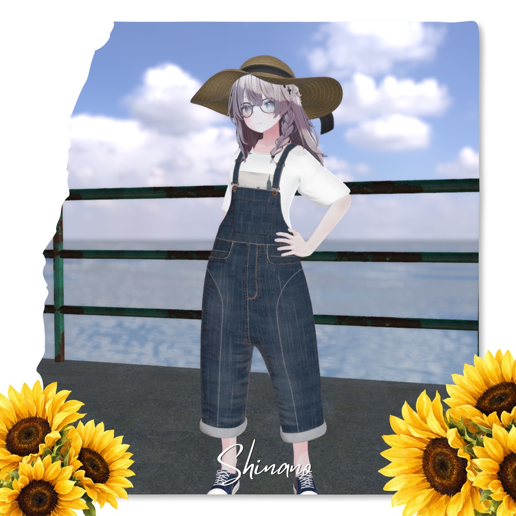 【20アバター対応】RESORT CASUAL OVERALL『カジュアル・オーバーオール』