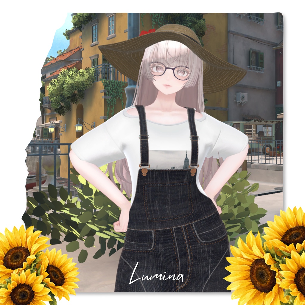 【20アバター対応】RESORT CASUAL OVERALL『カジュアル・オーバーオール』
