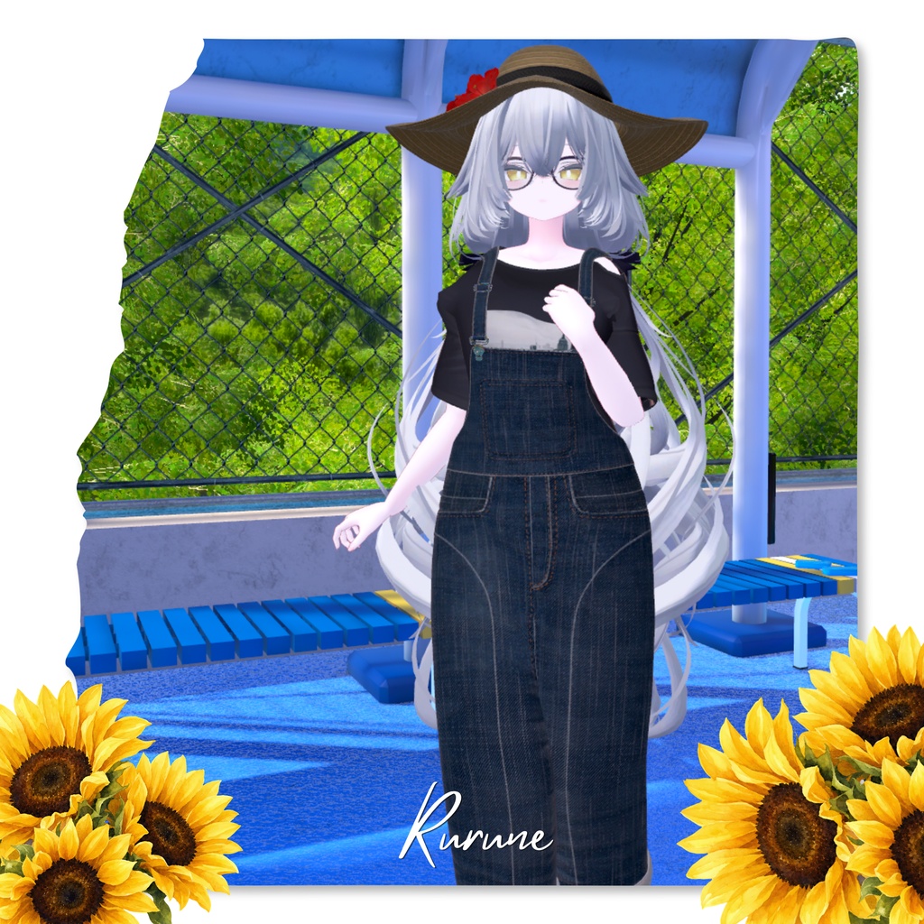 【20アバター対応】RESORT CASUAL OVERALL『カジュアル・オーバーオール』