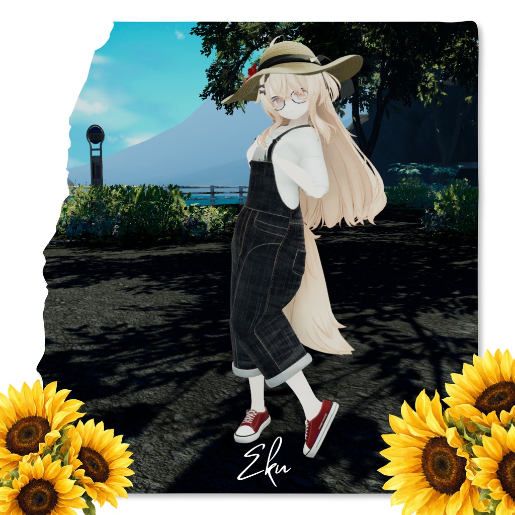 【20アバター対応】RESORT CASUAL OVERALL『カジュアル・オーバーオール』