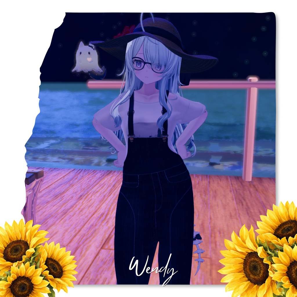 【20アバター対応】RESORT CASUAL OVERALL『カジュアル・オーバーオール』