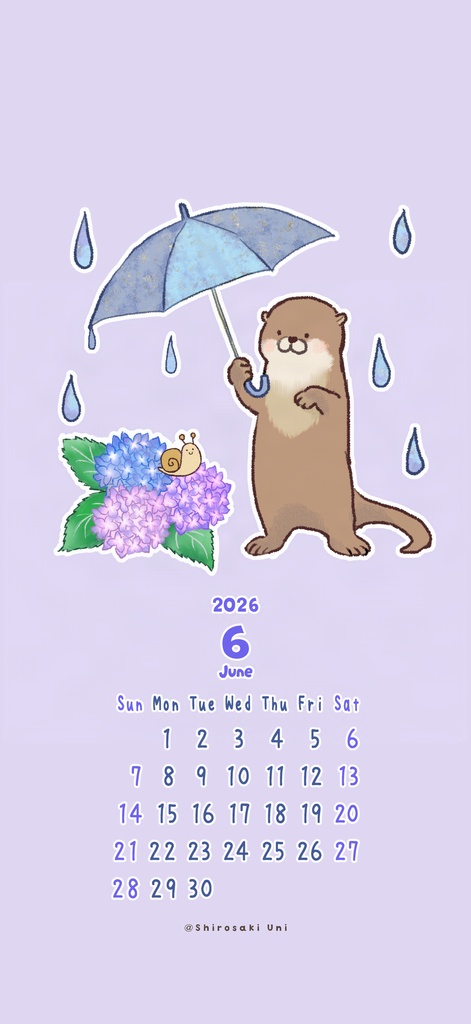 2026年カレンダー