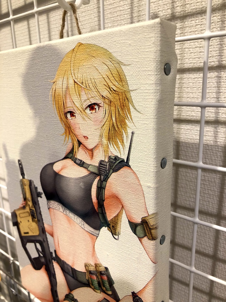 KRISS Vectorお姉さんキャンバスアート