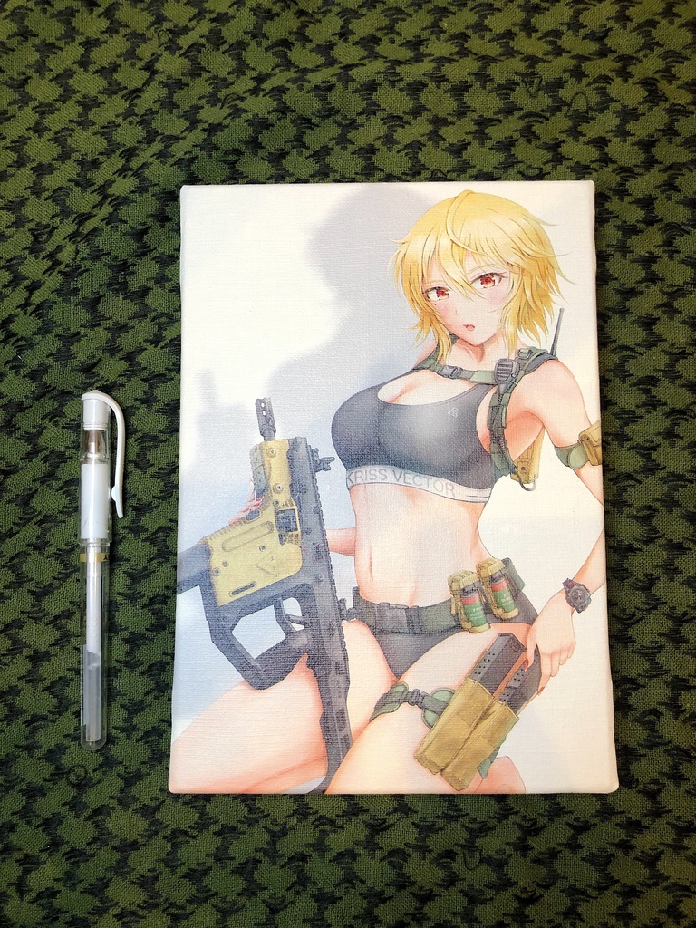 KRISS Vectorお姉さんキャンバスアート