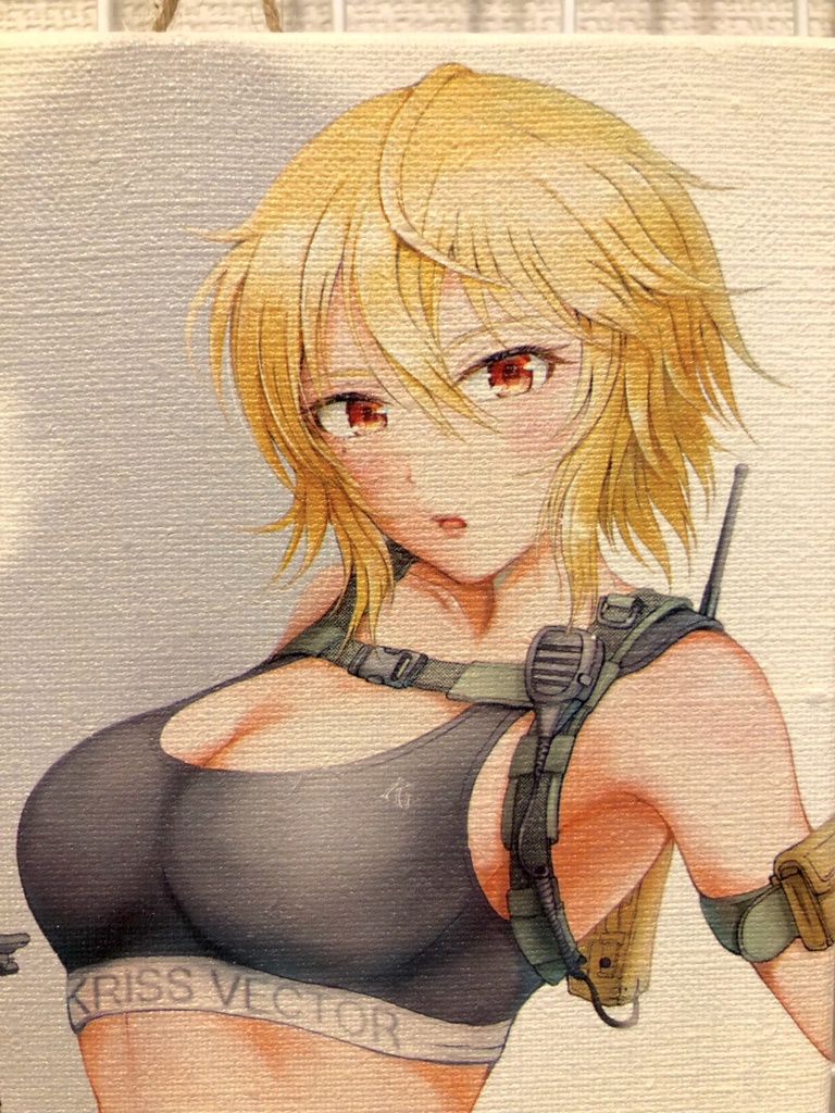 KRISS Vectorお姉さんキャンバスアート