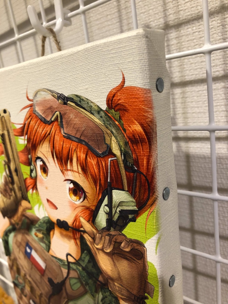 P320(M17)Navy SEALs娘キャンバスアート