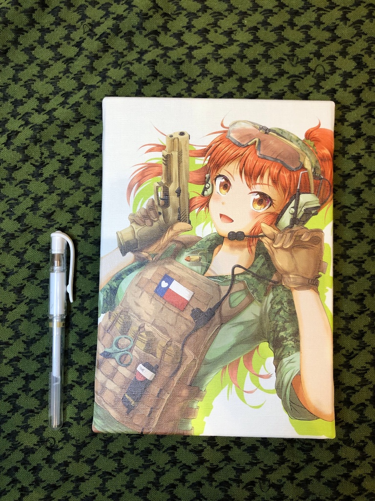 P320(M17)Navy SEALs娘キャンバスアート