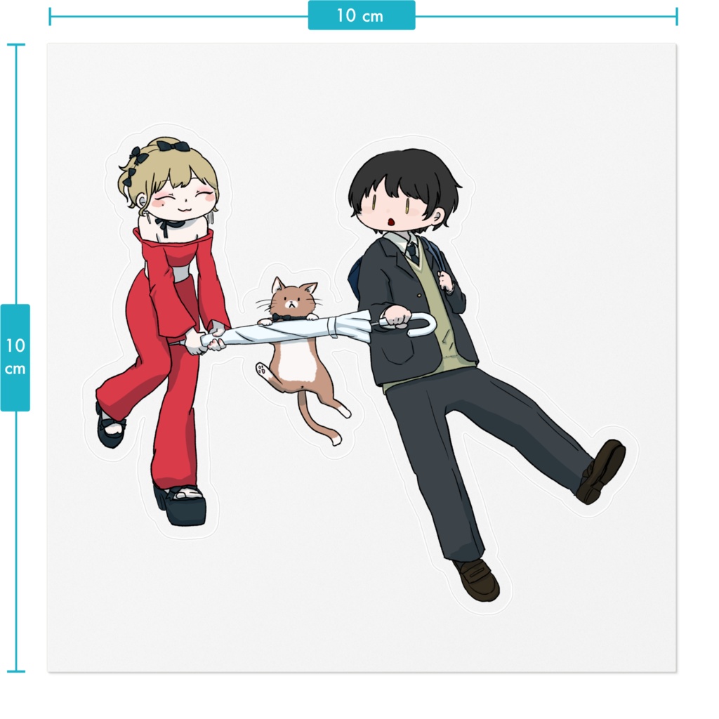 HENRINN自陣ステッカー