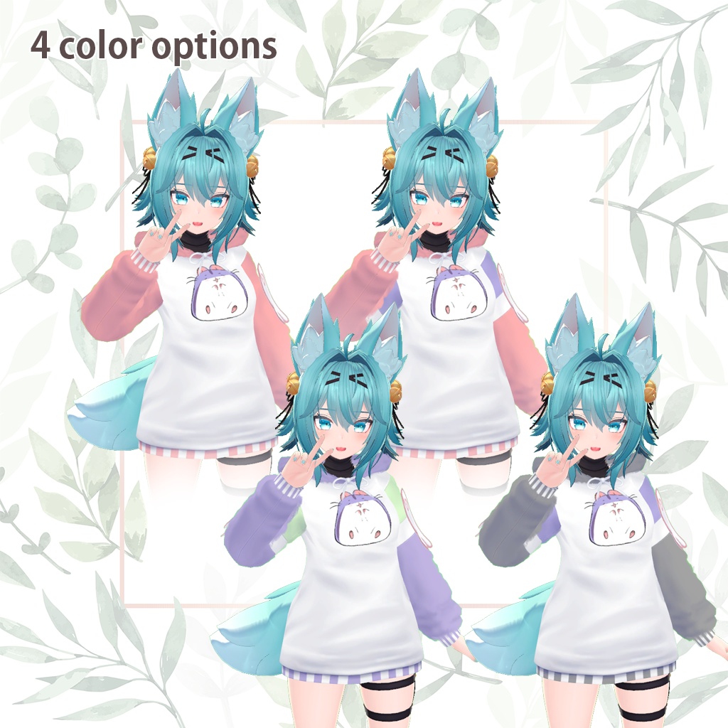 ハムスターパーカー for Rindo (竜胆)