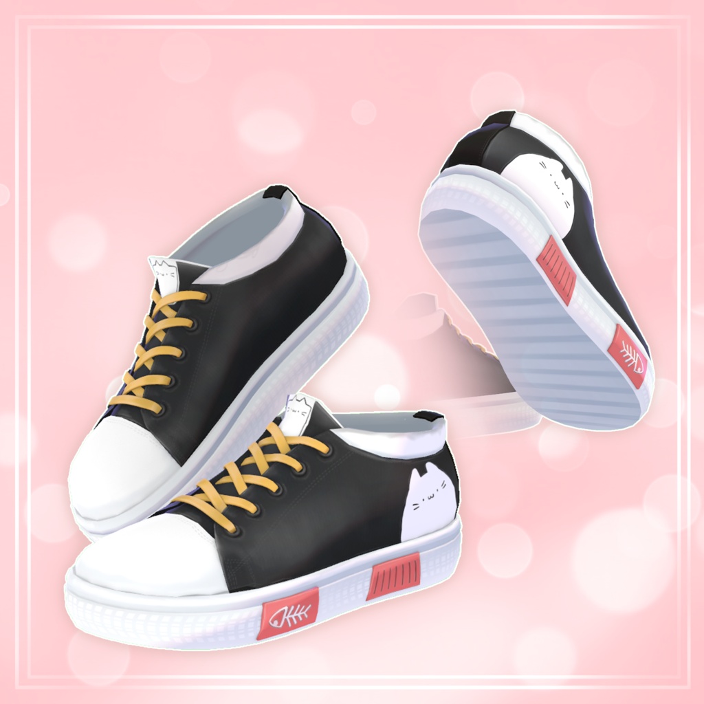 猫ツーピース長袖Tシャツ for Anon