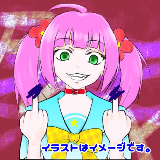 c102 Vtuber 夢之ナカ両面アクリルキーホルダー