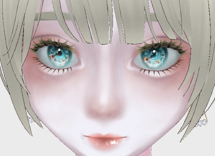 【🕰️】時計Eyesテクスチャ【VRoid Studio正式版】