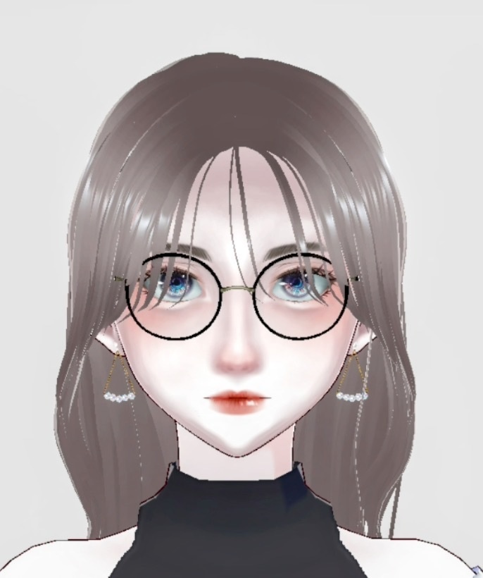 【3D髪】韓国外巻きヘア【VRoid Studio正式版】