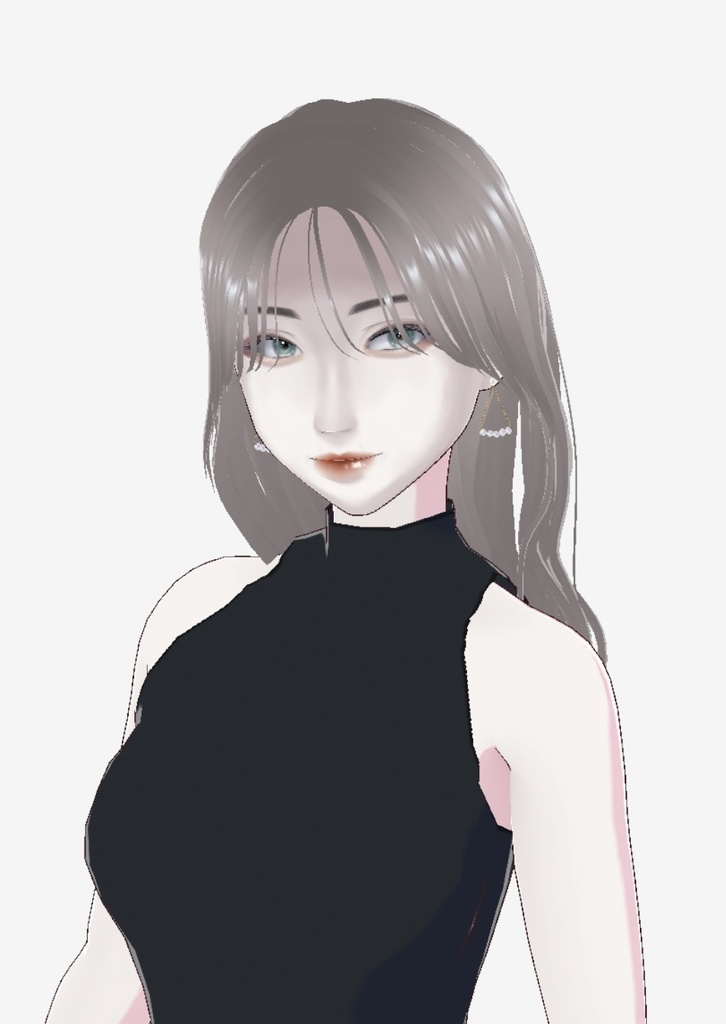 【3D髪】韓国外巻きヘア【VRoid Studio正式版】