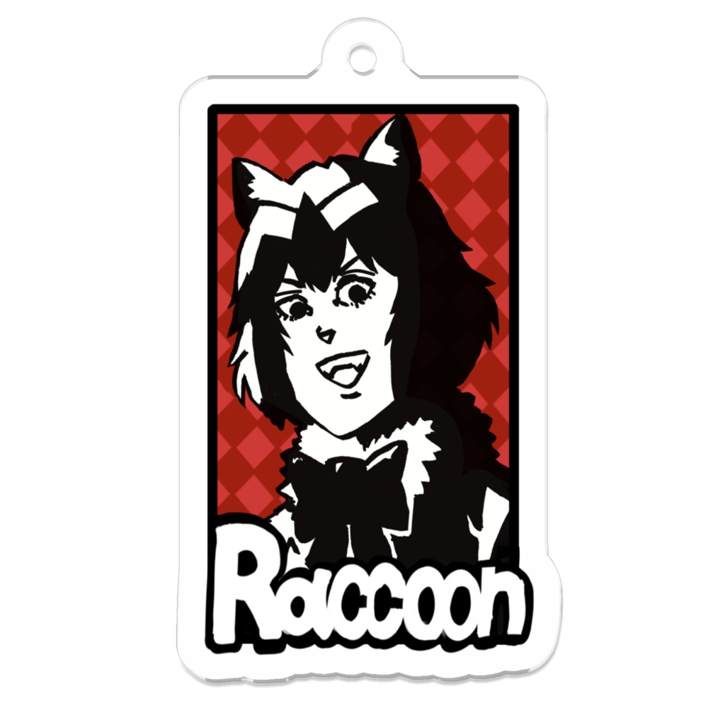 けものフレンズキーホルダー・アライグマ