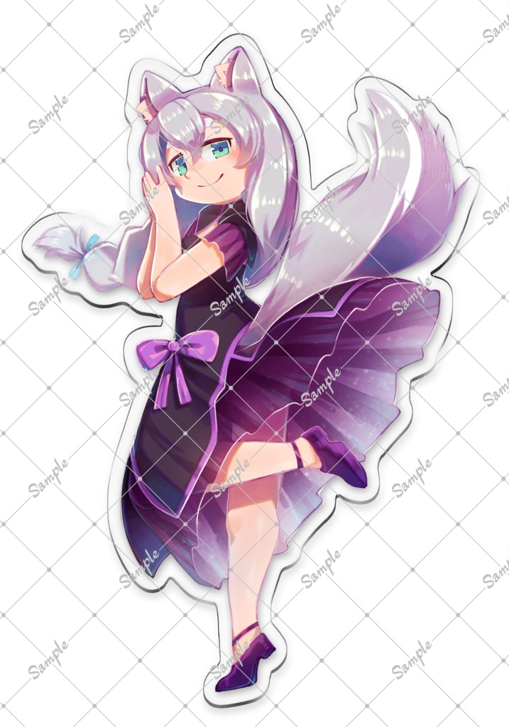芦尾つらら(中華風衣装) アクリルスタンド