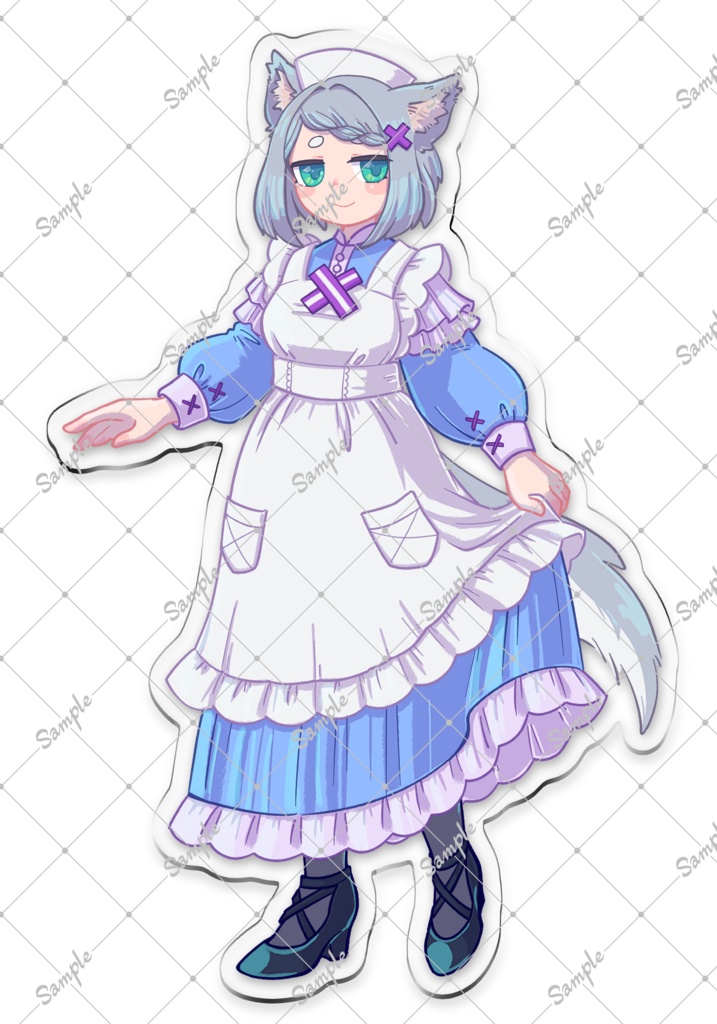 芦尾つらら(クラシカルナース) アクリルキーホルダー