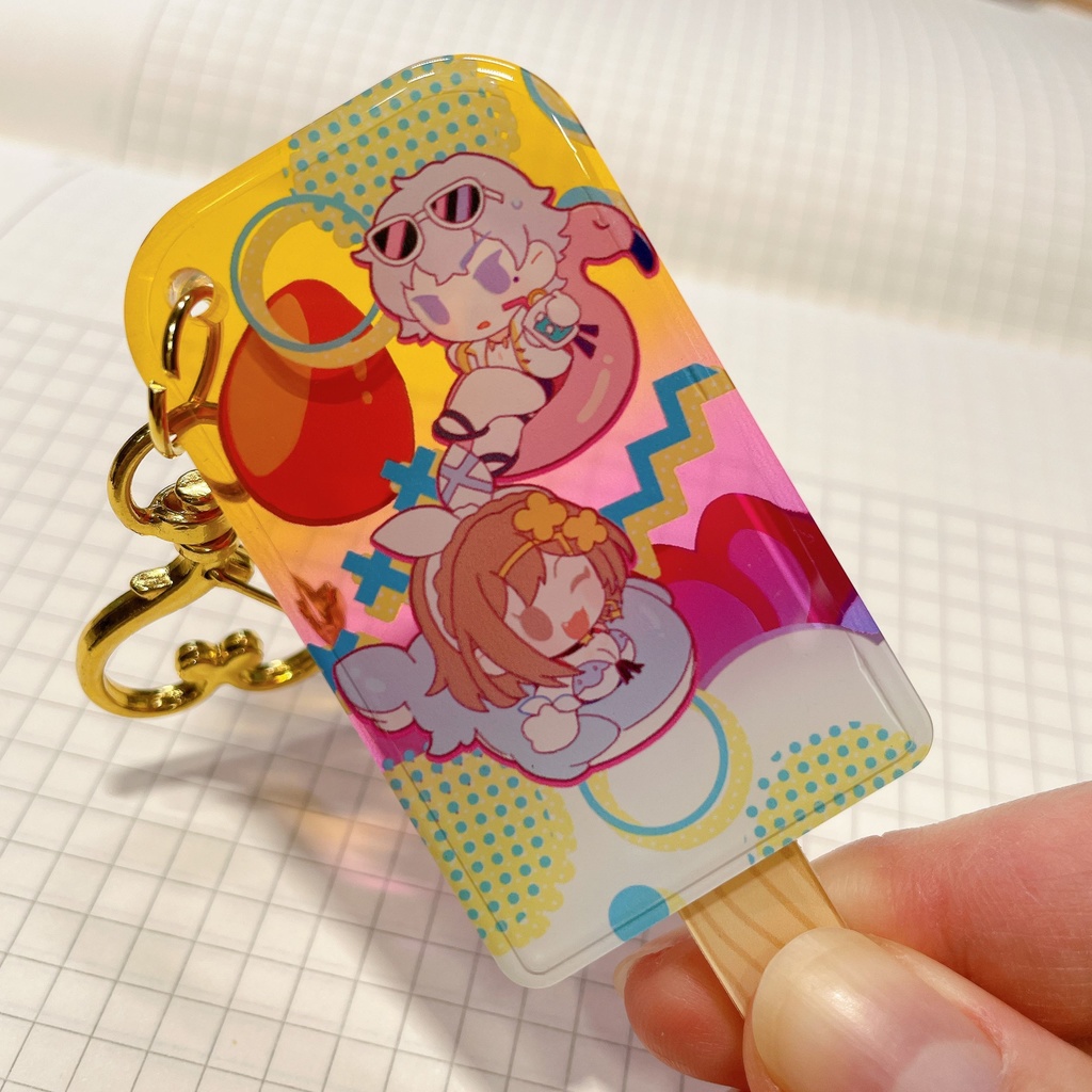 アイスバー アクリルキーホルダー