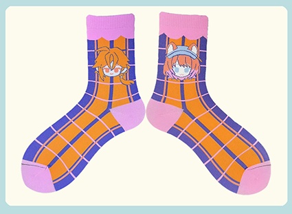 ジャカードソックス