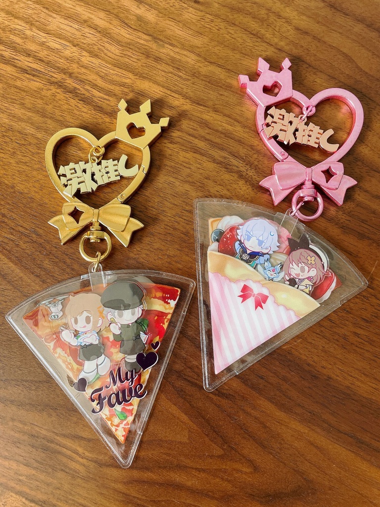 いただきますアクリルストラップ 機兵メンバーセット