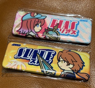 紅白ちゃん缶バッジ