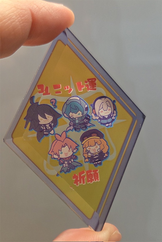 宝石アクリルパーツ