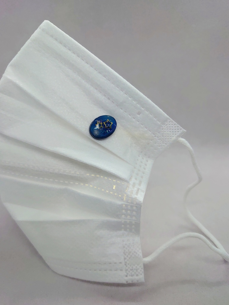 銀の星(レジンマスクチャーム)