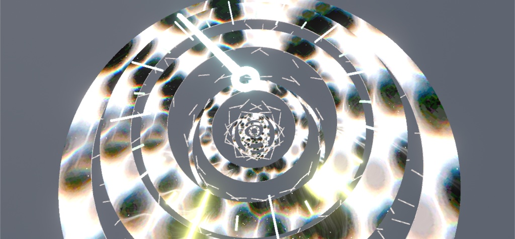 VRChat【時計らしきもの】(PoiyomiShader付属)