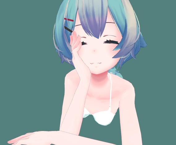 【薄荷用】シンプルビキニ【無料】 - VRChat