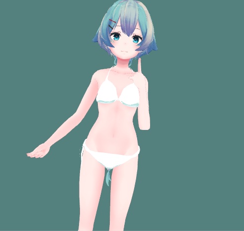 【薄荷用】シンプルビキニ【無料】 - VRChat