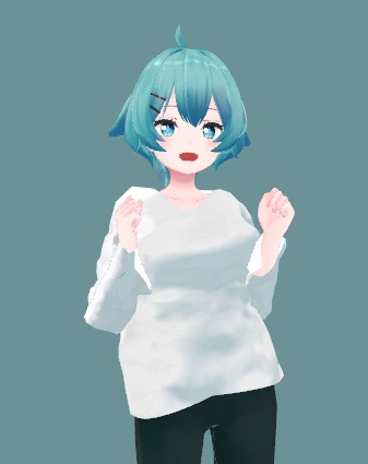 【薄荷用】シンプルなシャツ - VRChat 【無料】