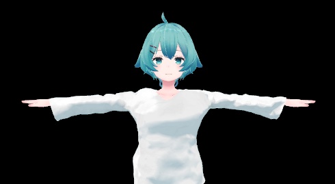 【薄荷用】シンプルなシャツ - VRChat 【無料】