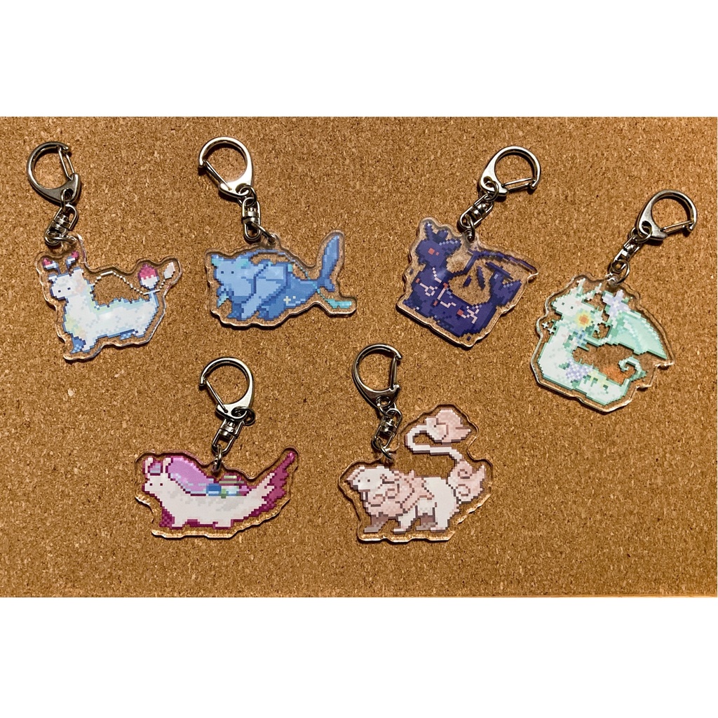 ドットキーホルダー