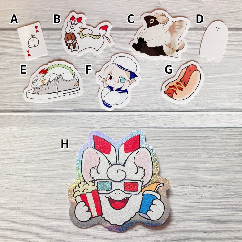 プチステッカー