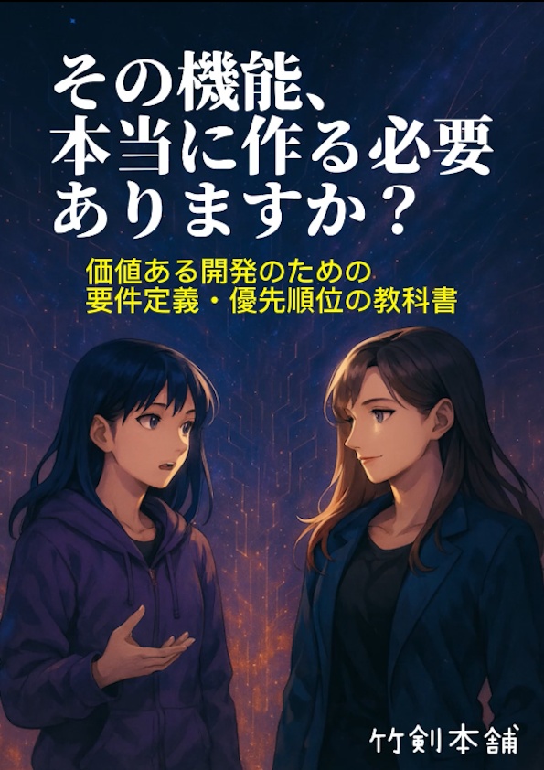 その機能、本当に作る必要ありますか?〜価値ある開発のための要件定義・優先順位の教科書〜