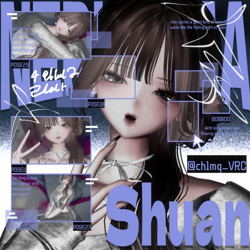 【50type!】💙mellenes pose1