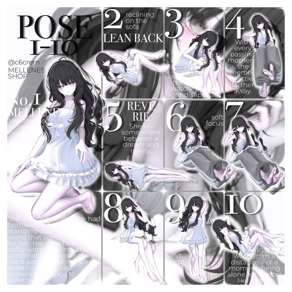 【50type!】💙mellenes pose1