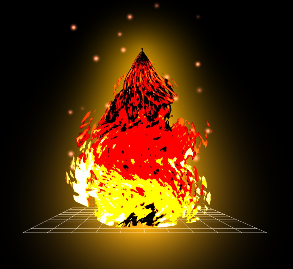 (無料あり)プレミアム炎エフェクト 【FireAura】