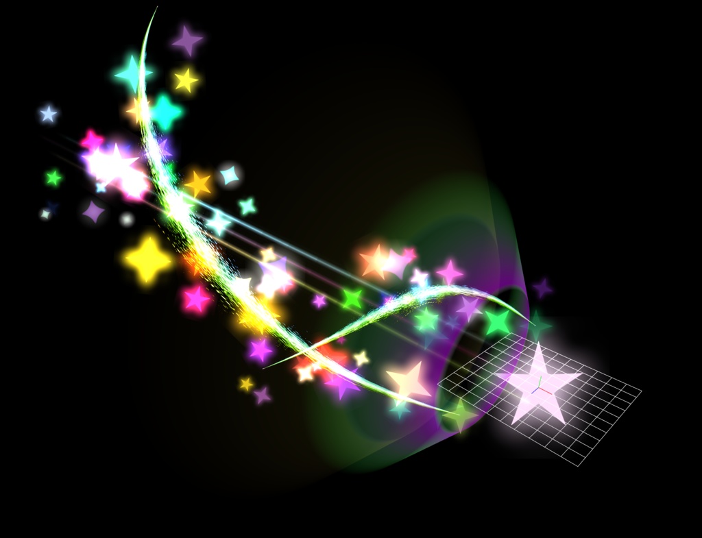 (無料あり)プレミアム光エフェクト【ShootingStar】