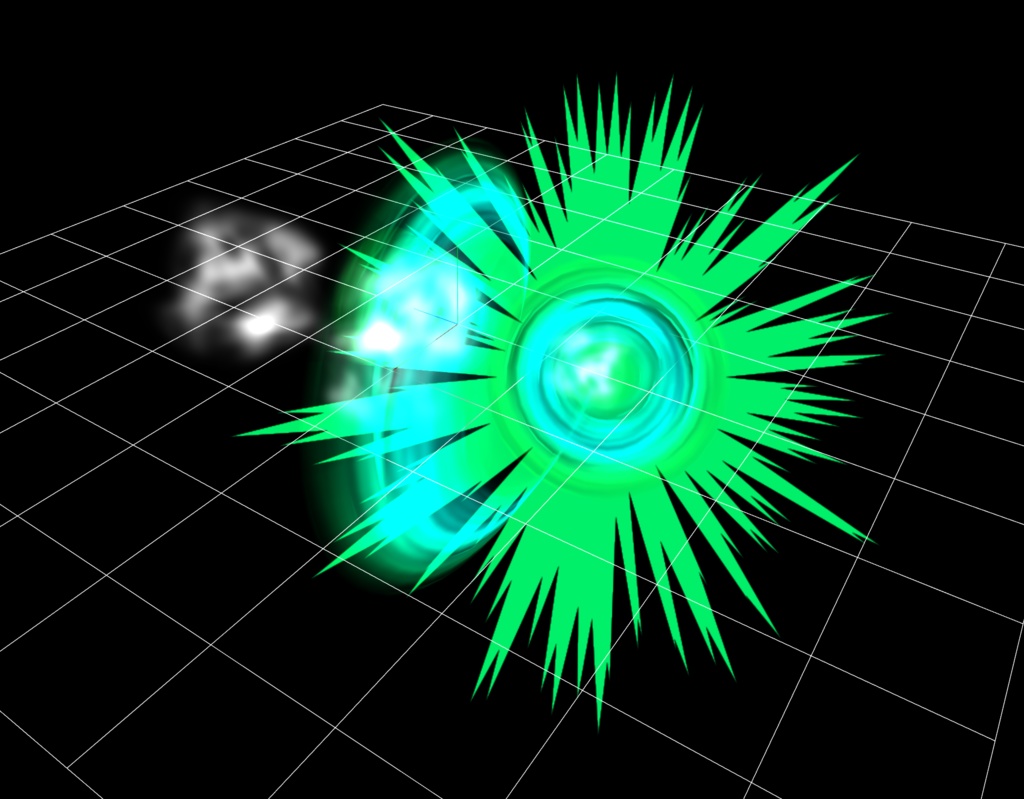 スタンダード武闘派エフェクト【翠嵐】