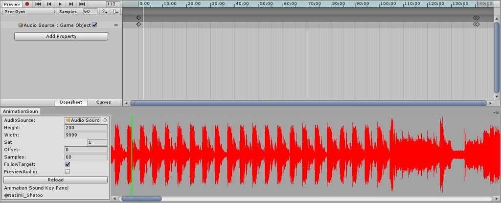 Animation Sound Key Panel
