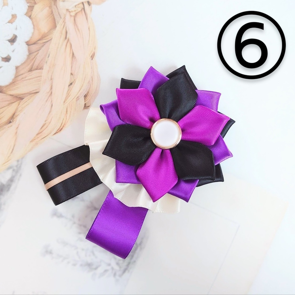 ロゼット/バッグチャーム🎀