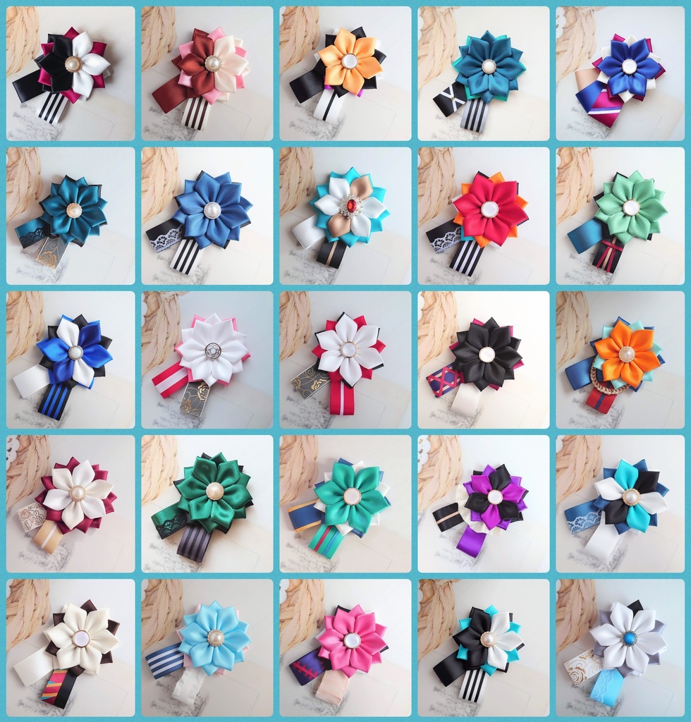 ロゼット/バッグチャーム🎀