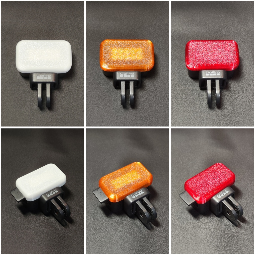 Gopro ライトモジュラー用ディフューザー