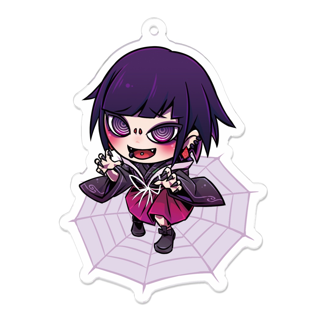 (旧)毒吐Ver1 アクリルキーホルダー70×70