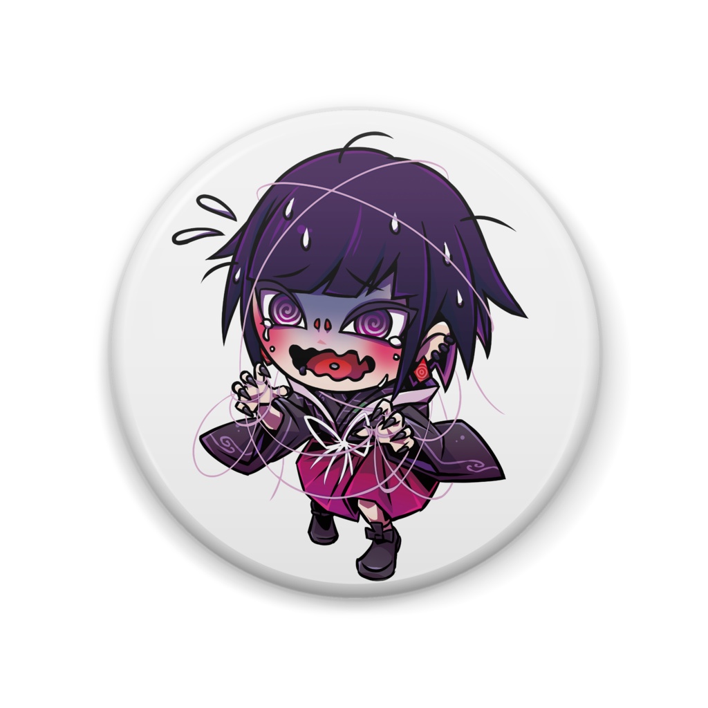 (旧)毒吐3Ver 缶バッチ (57mm)