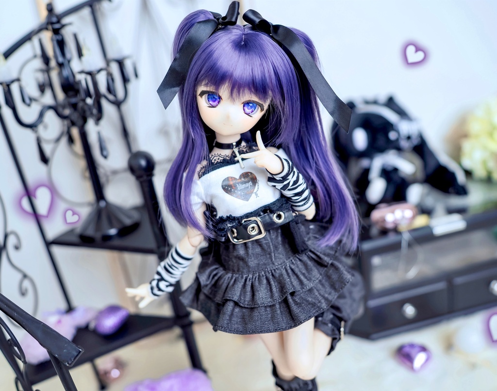 新作 なまいき♡セット（黒デニム）