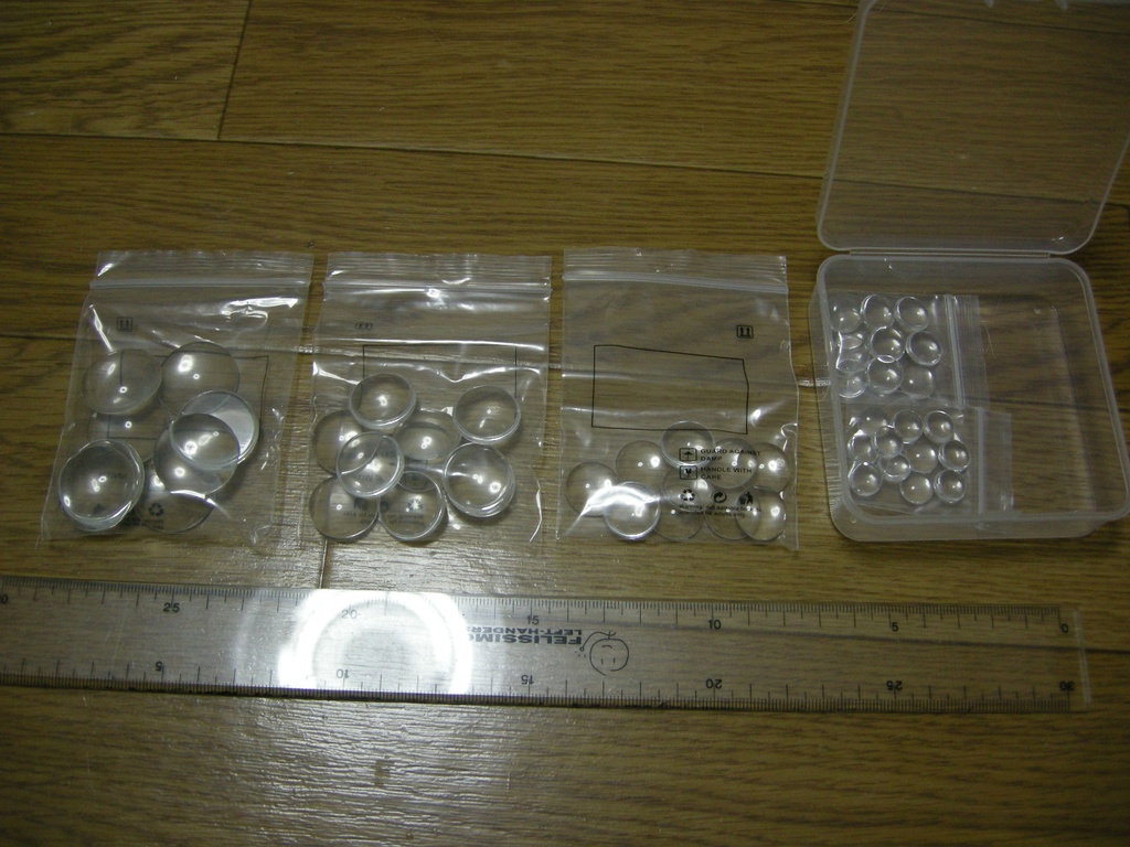 着ぐるみ用☆追視グラスアイ両目【色・サイズ オーダー製作】送料込